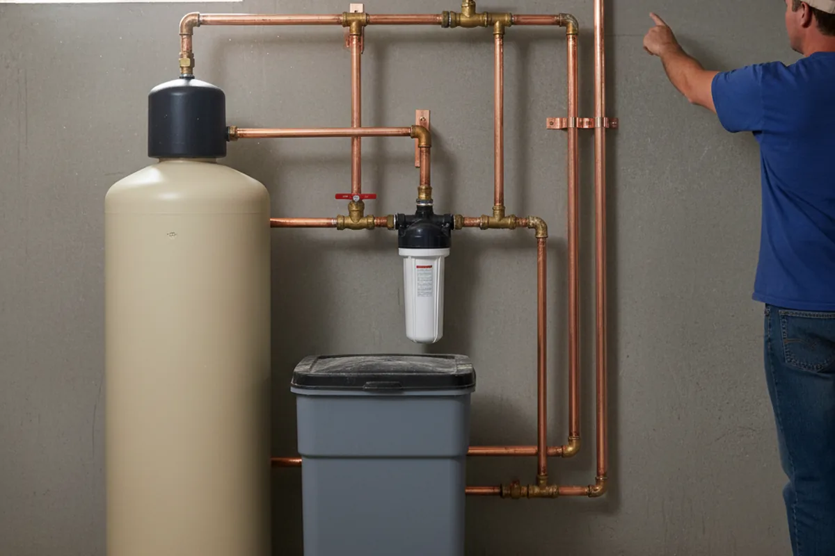 Whole-house water treatment system installed in Lumberport
